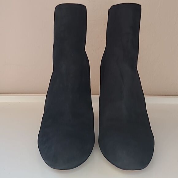 SAM EDELMAN Case Suede Block-Heel Booties Size 11 - Picture 3 of 13